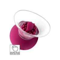 Vibrirajuća i rotirajuća pumpica za bradavice i klitoris