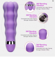 Vibrator 18cm ljubičasti