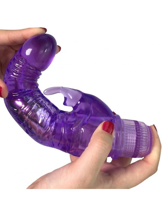 Rabbit vibrator ljubičasti