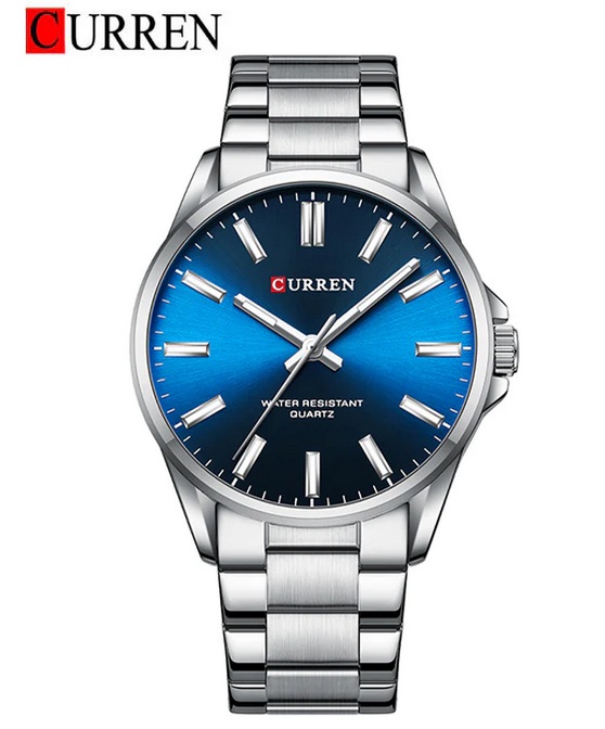 Curren muški sat 9090 SILVER BLUE