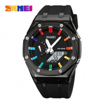 Skmei muški sat crni