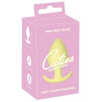 Mini Butt Plug Yellow