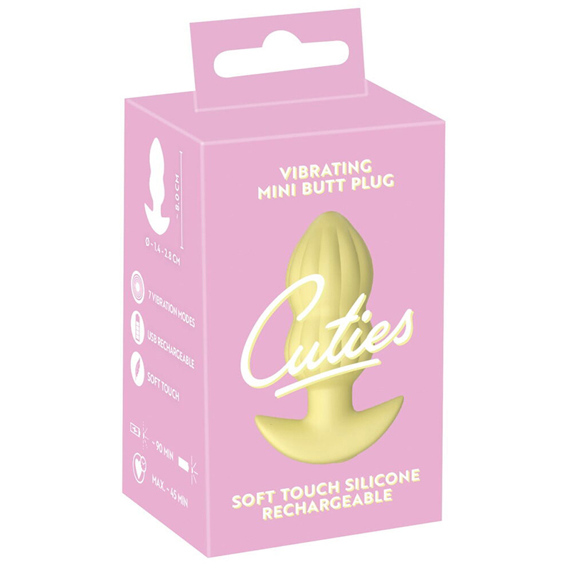 Cuties Vibrating Mini Butt Plug