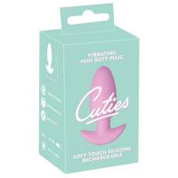 Cuties Purple Vibrating Mini Butt Plug