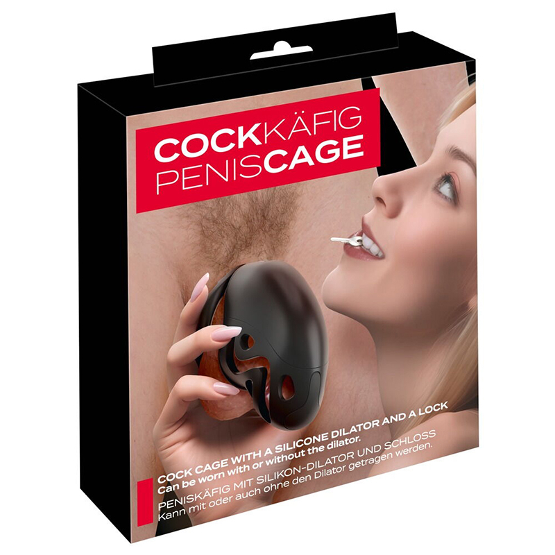 Cock Cage with a silicone dilator