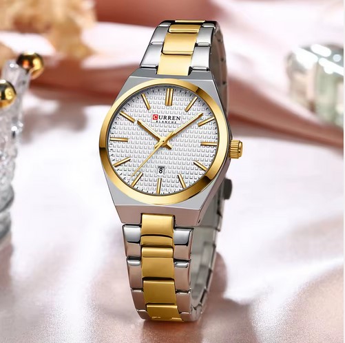 Curren ženski sat 8439L GOLD WHITE