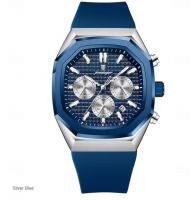Poedagar muški sat 893 srebrno plavi