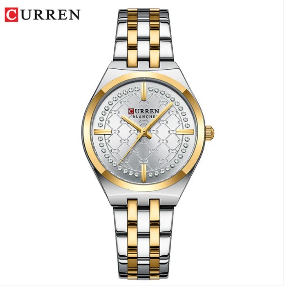 Curren ženski sat 9096 gold white