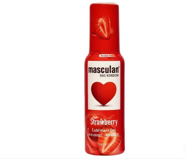 Masculan lubrikant gel jagoda 75ml