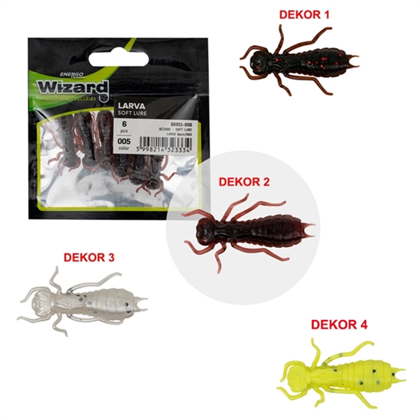 ENERGOFISH VARALICE - WIZARD LARVA dekor 1