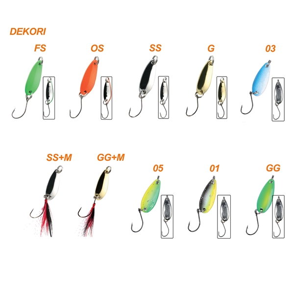 MIKADO VARALICE - MINI KAŠIKA dekor GG+M(2,5g)