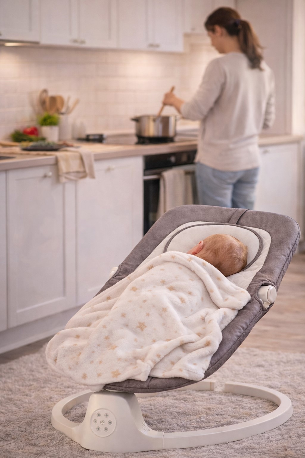 Bebi ljuljalica sa vibracijom i muzikom