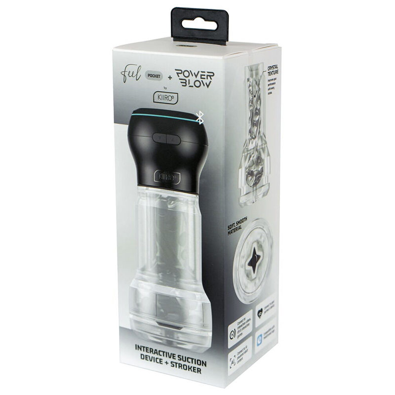 KIIRO Pocket Stroker Crystal PowerBlow Combo