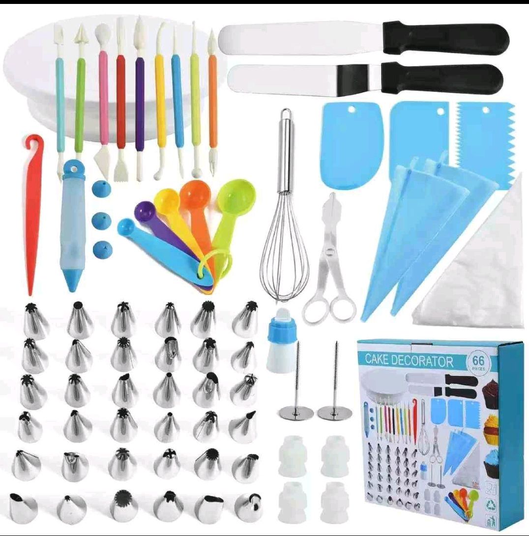 Komplet za dekoraciju torti  66 delova