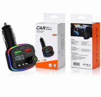 FM Transmiter za auto  Bluetooth MP3 Player M27 sa RGB osvetljenjem