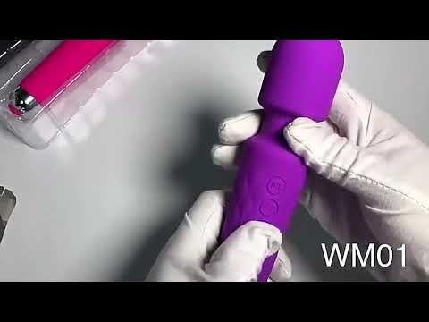 Mini AV Wand vibrator (vodootporan, 20 brzina) pink