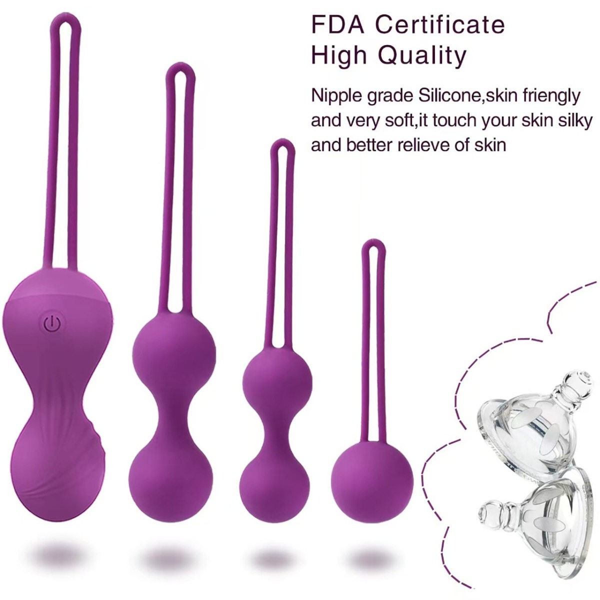 Set kegel kuglica + vibro jaje na daljinski