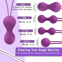 Set kegel kuglica + vibro jaje na daljinski