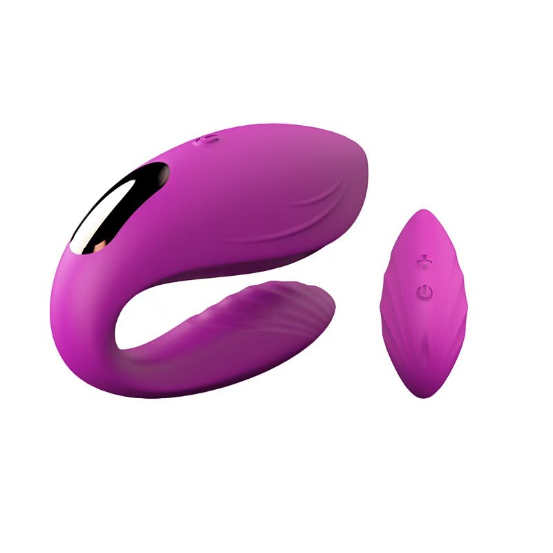 Vibrator za parove sa daljinskim (MELO) LJUBIČASTI
