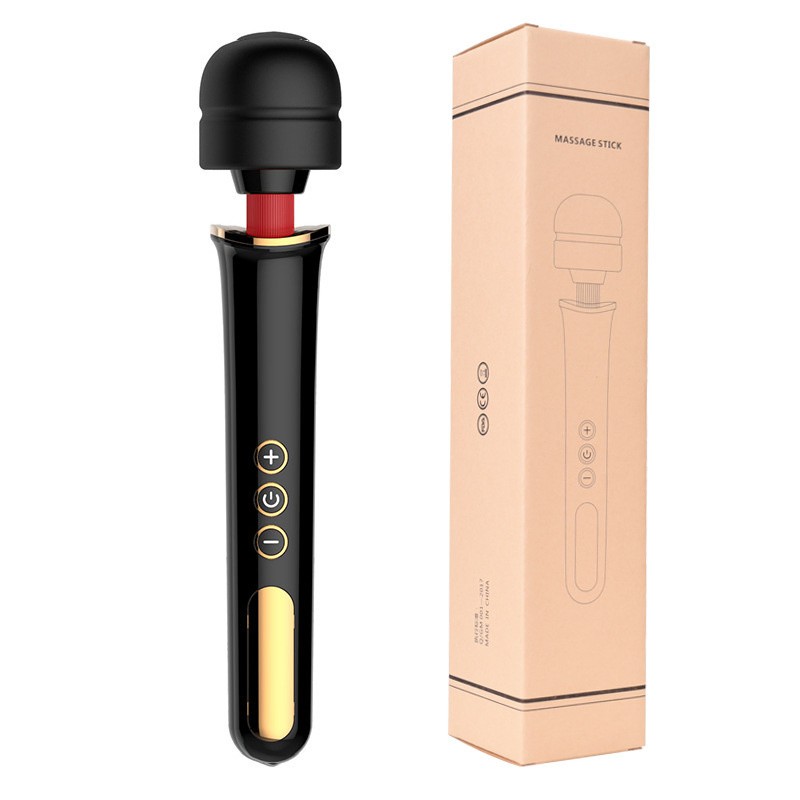 AV Wand masažer i vibrator za G tačku CRNI