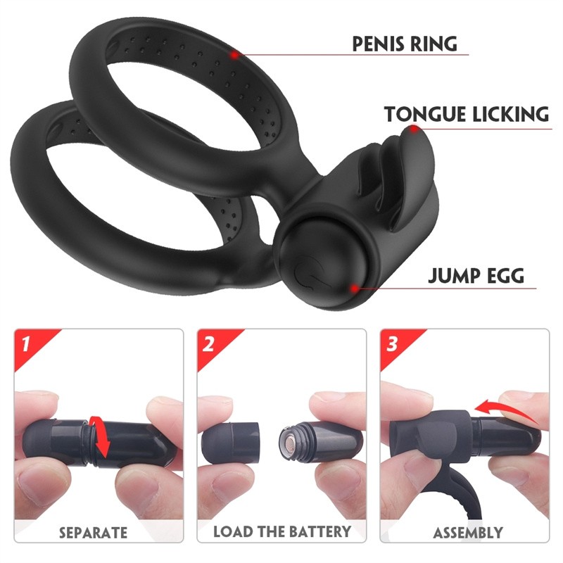 Silikonski vibracioni prsten za penis