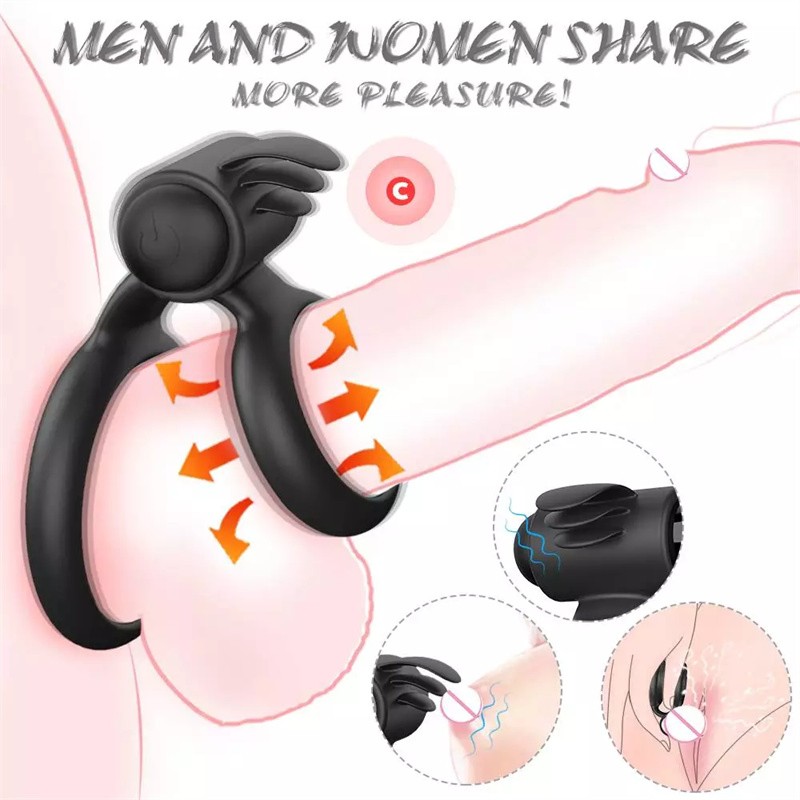 Silikonski vibracioni prsten za penis