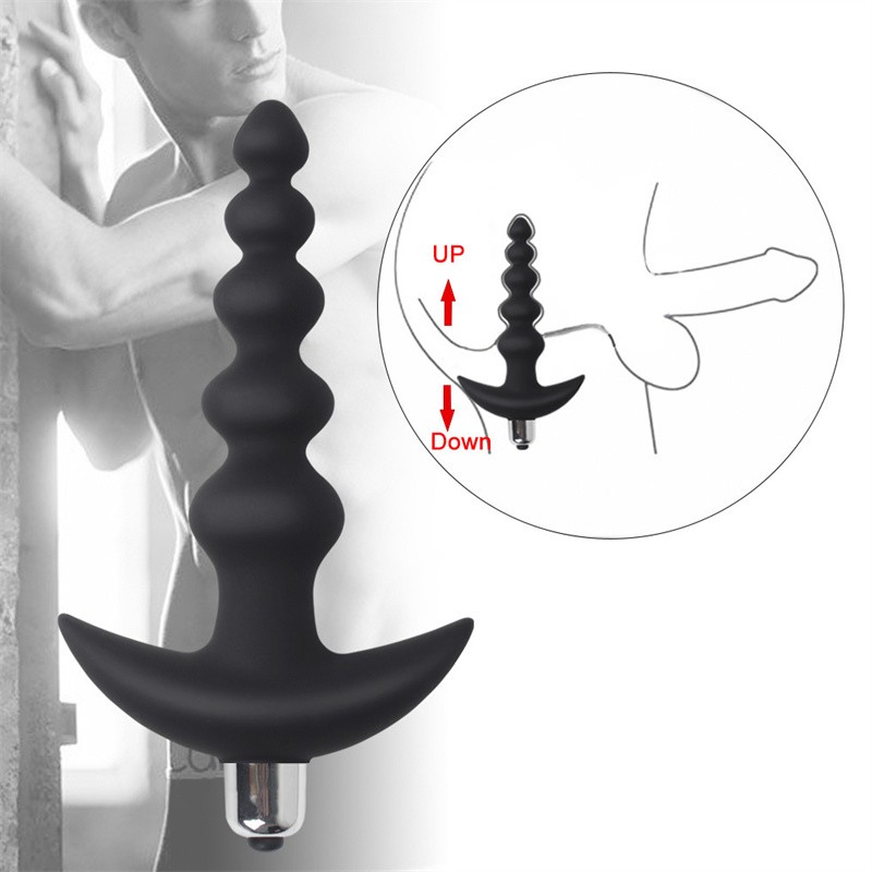 Silikonski analni vibrator – masaža prostate