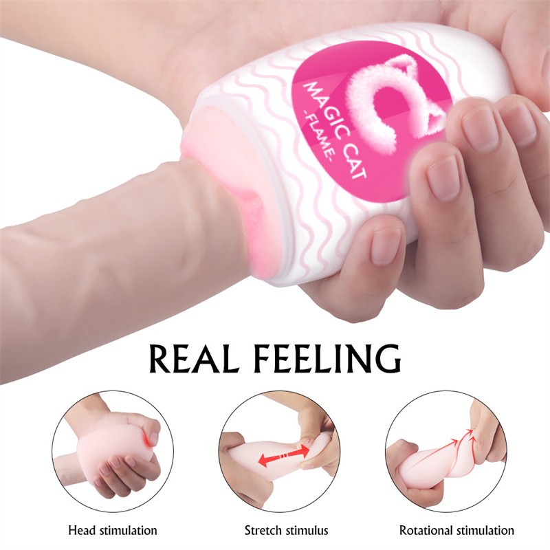 Prenosivi realistični masturbator (pocket pussy)