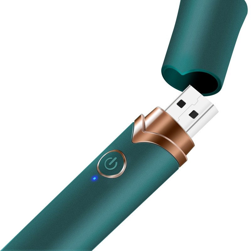 Mini vibrator u obliku četkice za šminkanje CRNI