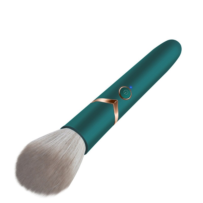 Mini vibrator u obliku četkice za šminkanje CRNI