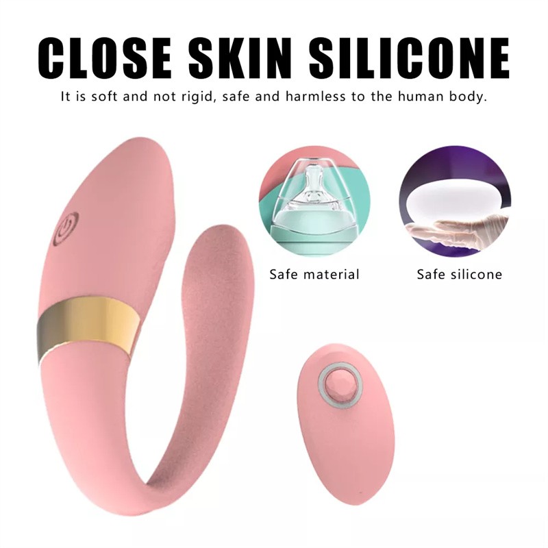 Vibrator za parove sa daljinskim ROZE