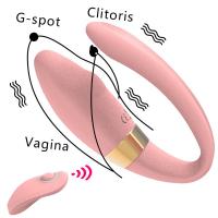 Vibrator za parove sa daljinskim ROZE
