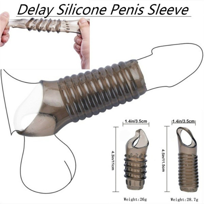 Silikonska navlaka za penis sa prstenom (odlaganje)