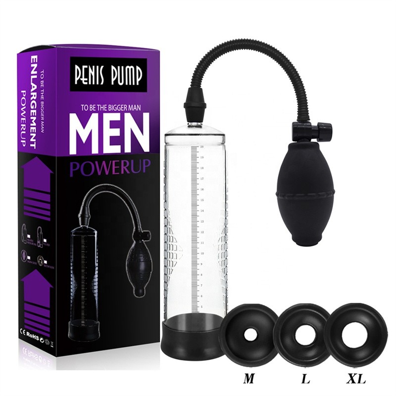 Vakuum pumpa za penis sa pumpicom