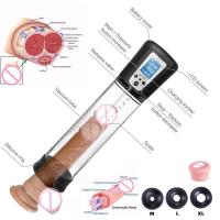 Automatska punjiva pumpa za penis sa LCD ekranom