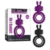 Vibracioni prsten sa zečjim ušima (rabbit) LJUBIČASTI