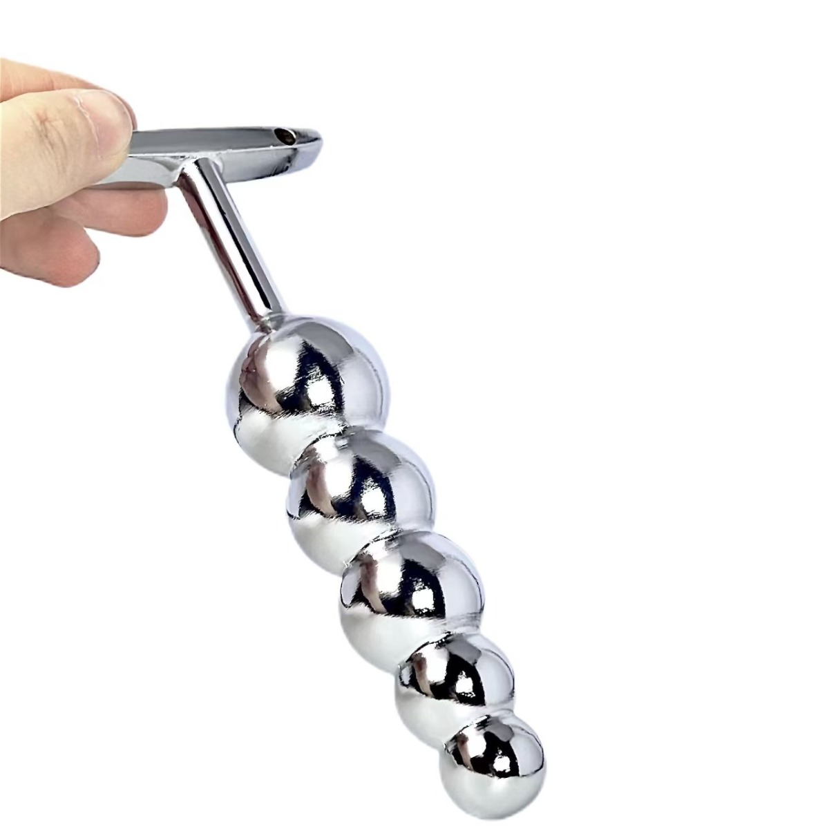 Analni plug sa kuglicama i T-drškom