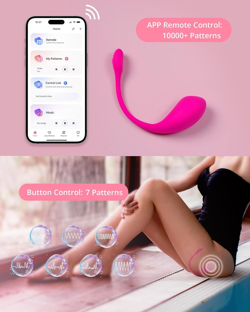 Vibraciono jaje kontrolisano aplikacijom