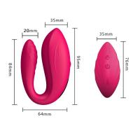 Vibrator za parove sa daljinskim (MELO) ROZE