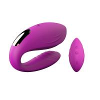 Vibrator za parove sa daljinskim (MELO) ROZE