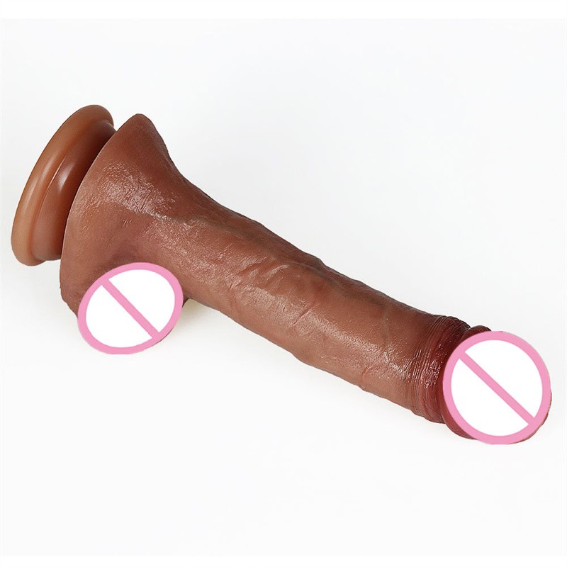 Veliki realistični dildo 21 cm (medicinski silikon)