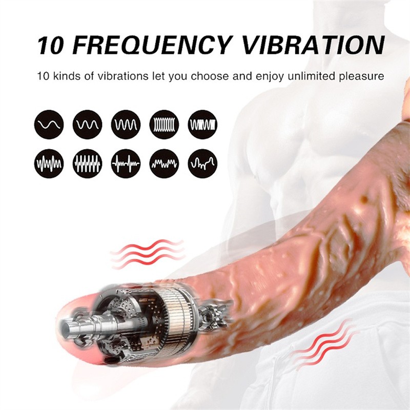 Realistični dildo vibrator sa daljinskim
