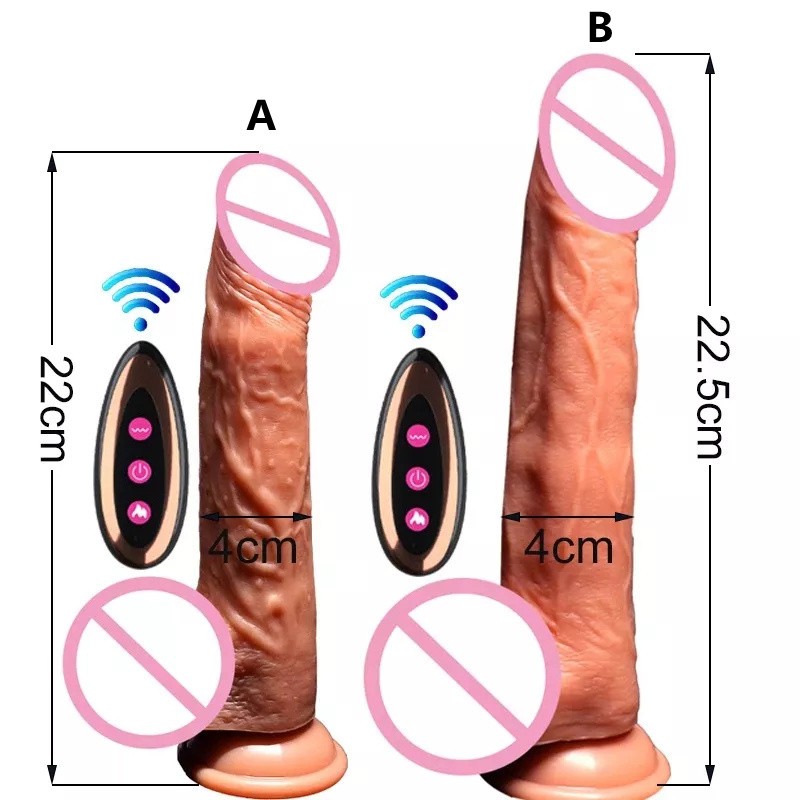 Realistični dildo vibrator sa daljinskim