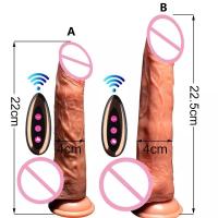 Realistični dildo vibrator sa daljinskim