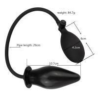 Veliki naduvavajući analni butt plug (dilatator)