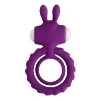 Vibracioni prsten sa zečjim ušima (rabbit) CRNI