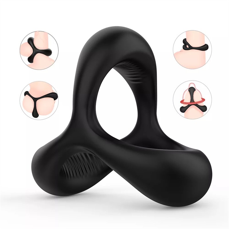 Vibracioni prsten za penis sa navlakom