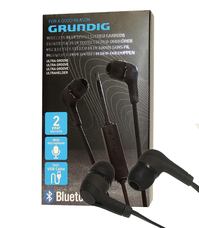 Grundig bluetooth  slušalice crne